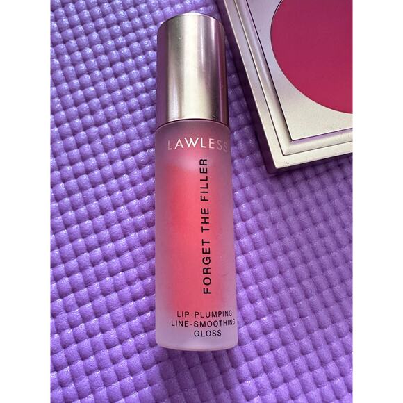 Lawless Makeup Bundle: Pinch my cheeks cream blush & lip plumping gloss NEW - Picture 2 of 5